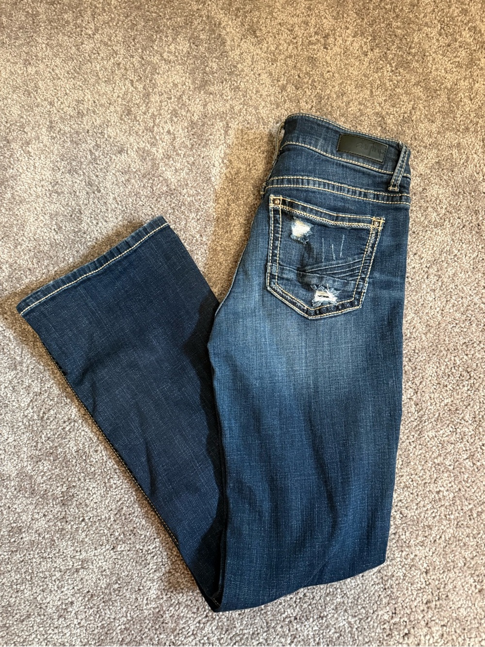 Daytrip Dark Blue Women's Lynx Bootcut Jeans Size 30R